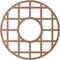 Ekena Millwork O'Neal Wood Fretwork Pierced Ceiling Medallion, Wood (Paint Grade), 40"OD x 14 1/2"ID x 3/8"T CMWP40X40X0375ONMF - alternate 5